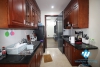 This three-bedroom high-floor apartment is fully furnished for rent